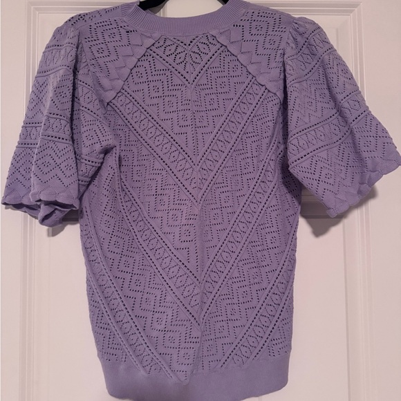 Gorgeous lavender WHBM sweater size M - Picture 2 of 4